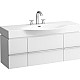 Купить Тумба под раковину Laufen Palace New 120 4.0130.2.075.463.R подвесная Белая матовая в магазине сантехники Santeh-Crystal.ru