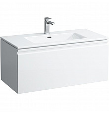 Тумба с раковиной Laufen Pro S 100 8.6096.6.463.104.1 подвесная Белая матовая