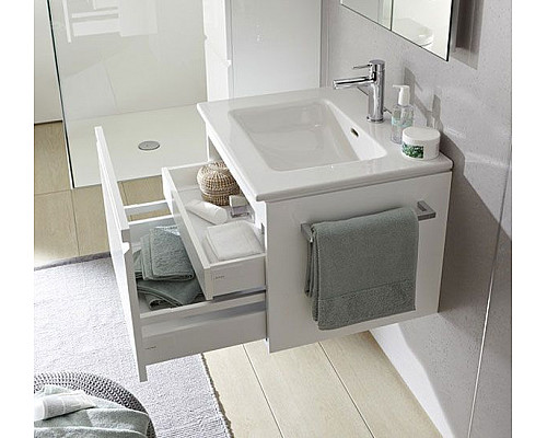 Santeh-Crystal.ru: Тумба с раковиной Laufen Pro S 100 8.6096.6.463.104.1 подвесная Белая матовая Купить Тумба с раковиной Laufen Pro S 100 8.6096.6.463.104.1 подвесная Белая матовая в магазине сантехники Santeh-Crystal.ru