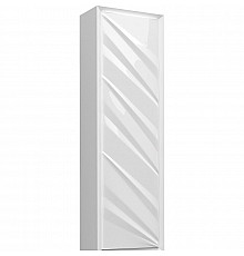 Шкаф пенал Marka One Glace 30П R У73577 Белый глянцевый