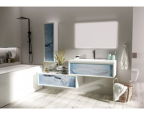 Santeh-Crystal.ru: Шкаф пенал Marka One Milacco 30П L У73209 Blue Marble Купить Шкаф пенал Marka One Milacco 30П L У73209 Blue Marble в магазине сантехники Santeh-Crystal.ru