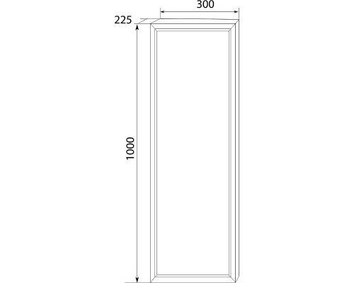 Заказать Шкаф пенал Marka One Milacco 30П L У73201 Pure White в магазине сантехники Santeh-Crystal.ru