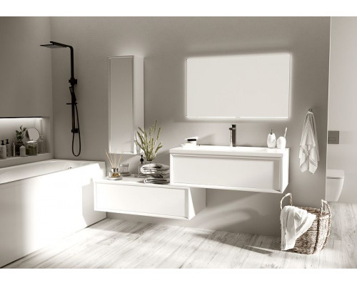 Заказать Шкаф пенал Marka One Milacco 30П L У73201 Pure White в магазине сантехники Santeh-Crystal.ru