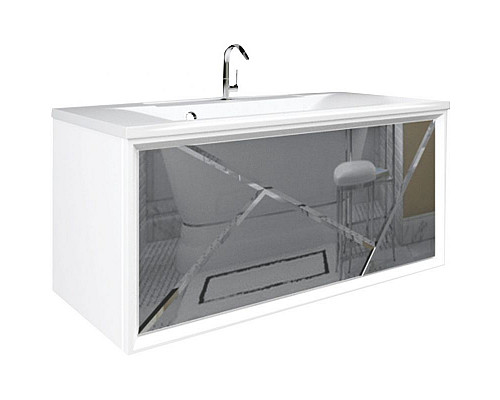 Santeh-Crystal.ru: Тумба под раковину Marka One Seattle 90П У73665 подвесная Mosaic Mirror Заказать Тумба под раковину Marka One Seattle 90П У73665 подвесная Mosaic Mirror в магазине сантехники Santeh-Crystal.ru