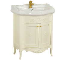 Тумба под раковину Migliore Bella 70 28538 Белая матовая