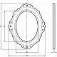 Заказать Зеркало Migliore CDB 105 24964 Серебро в магазине сантехники Santeh-Crystal.ru