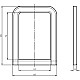 Заказать Зеркало Migliore CDB 65 26358 Золото в магазине сантехники Santeh-Crystal.ru