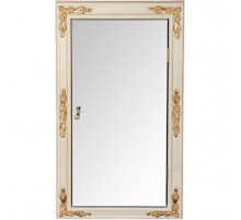 Зеркальный шкаф Migliore CDB 45 21839 угловой Слоновая кость Золото