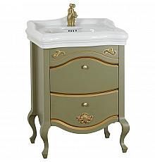 Тумба под раковину Migliore Impero 60 25972 Оливковая
