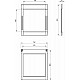 Заказать Зеркало Migliore Kantri 100 26689 Бежевое в магазине сантехники Santeh-Crystal.ru