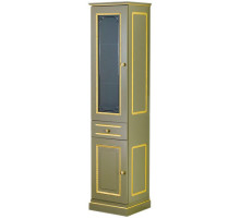 Шкаф пенал Migliore Ravenna 44 L 27072 Оливковый  Золото