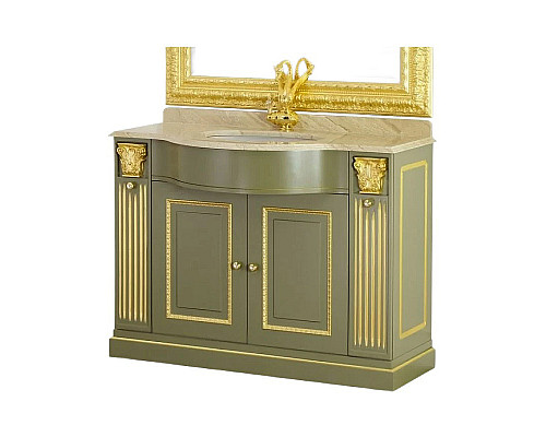 Santeh-Crystal.ru: Тумба под раковину Migliore Ravenna 119 L 27065 Оливковый Золото без столешницы Приобрести Тумба под раковину Migliore Ravenna 119 L 27065 Оливковый Золото без столешницы в магазине сантехники Santeh-Crystal.ru