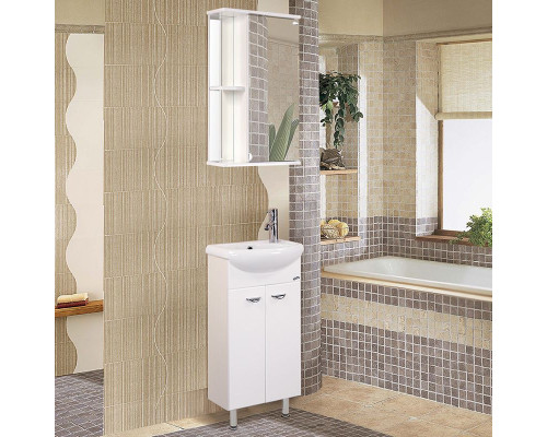 Купить Тумба под раковину Onika Азов 40 Белая в магазине сантехники Santeh-Crystal.ru