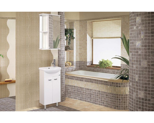 Купить Тумба под раковину Onika Азов 40 Белая в магазине сантехники Santeh-Crystal.ru