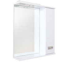 Зеркало со шкафом Onika Балтика 58.01 R 205816 Белое