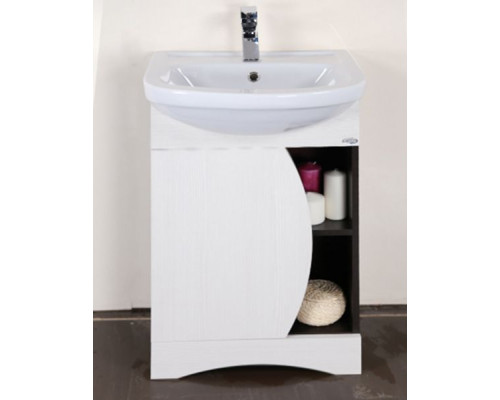 Купить Тумба под раковину Onika Дуэт 50 Бодега светлый Венге в магазине сантехники Santeh-Crystal.ru