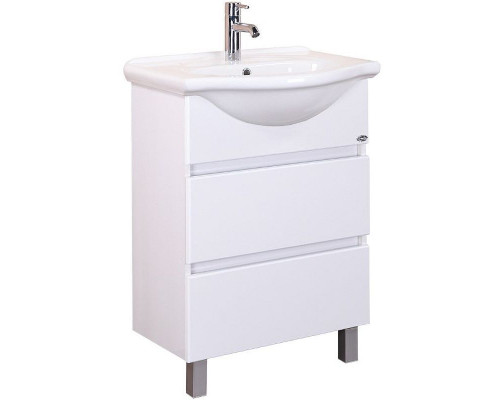 Заказать Тумба под раковину Onika Элита 60.13 106120 Белая в магазине сантехники Santeh-Crystal.ru