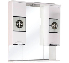 Зеркало со шкафом Onika Флорена 78.01 207802 с подсветкой Белое