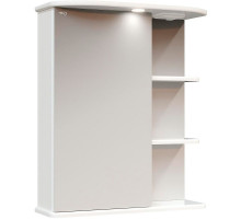 Зеркальный шкаф Onika Карина 60.01 L 206009 с подсветкой Белый