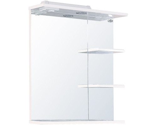 Заказать Зеркало Onika Коралл 60.01 206001 с подсветкой Белое в магазине сантехники Santeh-Crystal.ru