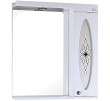 Зеркало со шкафом Onika Кристи 65.01 206536 с подсветкой Белое