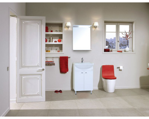 Заказать Зеркало Onika Крит 52.00 205211 Белое в магазине сантехники Santeh-Crystal.ru