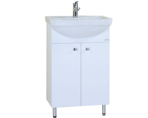 Приобрести Тумба под раковину Onika Крит 52 разобранная Белая в магазине сантехники Santeh-Crystal.ru