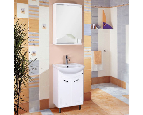 Приобрести Тумба под раковину Onika Лада 50 Белая в магазине сантехники Santeh-Crystal.ru