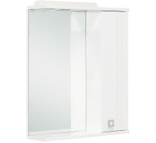 Зеркало со шкафом Onika Лига 60.01 206030 с подсветкой Белое