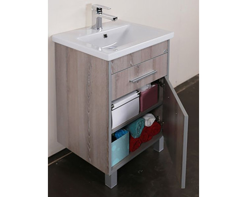 Приобрести Тумба под раковину Onika Натали 50 Ясень шимо светлый в магазине сантехники Santeh-Crystal.ru