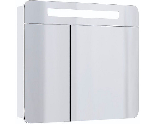 Заказать Зеркальный шкаф Onika Неаполь 80.01 208094 с подсветкой Белый в магазине сантехники Santeh-Crystal.ru