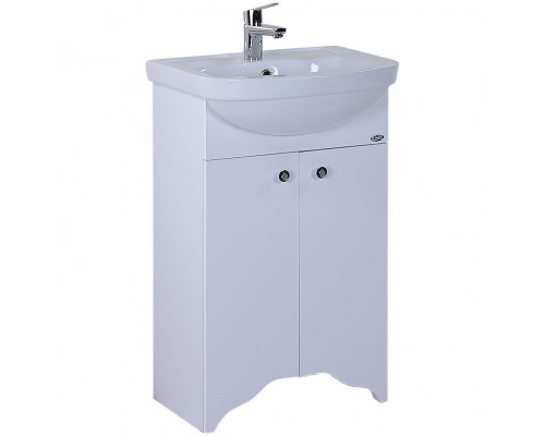 Заказать Тумба под раковину Onika Омега 55 Белая в магазине сантехники Santeh-Crystal.ru