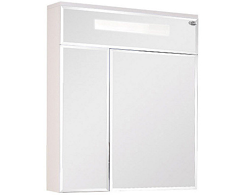 Заказать Зеркальный шкаф Onika Сигма 60.01 206034 с подсветкой Белый в магазине сантехники Santeh-Crystal.ru