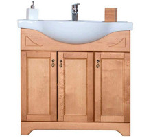 Тумба с раковиной Orange Classic 85 F7-85TU2+RA Тик