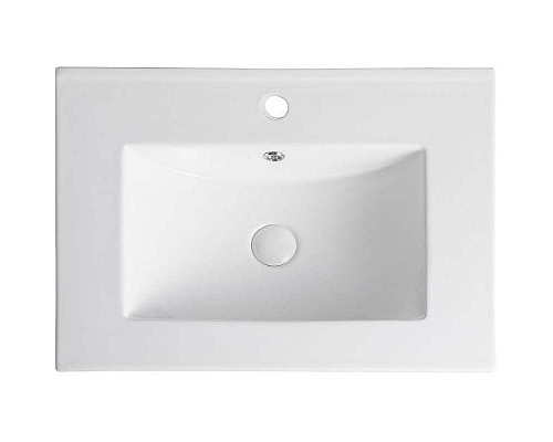 Приобрести Тумба с раковиной Orange Line 60 Li-60TuL+Ra подвесная Латте матовый в магазине сантехники Santeh-Crystal.ru