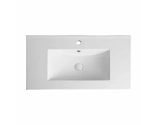 Приобрести Тумба с раковиной Orange Line 80 Li-80TuL+Ra подвесная Латте матовый в магазине сантехники Santeh-Crystal.ru