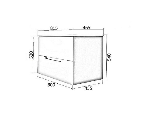 Приобрести Тумба с раковиной Orange Line 80 Li-80TuL+Ra подвесная Латте матовый в магазине сантехники Santeh-Crystal.ru