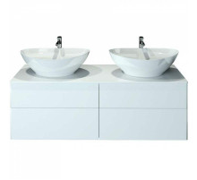 Тумба с раковиной Orange Otto 130 Ot-130TuMDF+G56 Белая