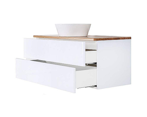 Santeh-Crystal.ru: Тумба с раковиной Orange Otto 100 Ot-100TuWOOD+B08-360W подвесная Белая Ясень Заказать Тумба с раковиной Orange Otto 100 Ot-100TuWOOD+B08-360W подвесная Белая Ясень в магазине сантехники Santeh-Crystal.ru