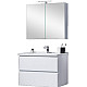 Купить Зеркальный шкаф Orans BC-4023W 80 4023800w с подсветкой Белый глянец в магазине сантехники Santeh-Crystal.ru