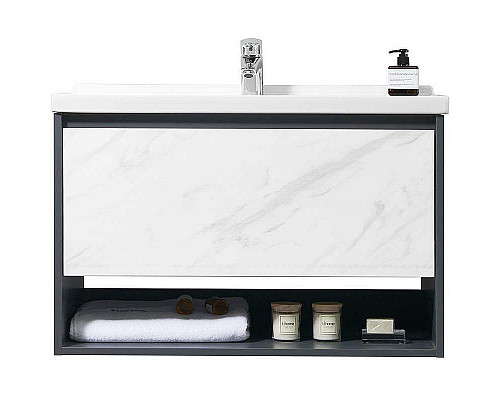 Santeh-Crystal.ru: Тумба с раковиной Orans BC-0903 60 903600 подвесная Dark grey White marble Приобрести Тумба с раковиной Orans BC-0903 60 903600 подвесная Dark grey White marble в магазине сантехники Santeh-Crystal.ru