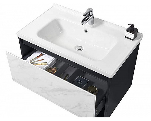 Santeh-Crystal.ru: Тумба с раковиной Orans BC-0903 60 903600 подвесная Dark grey White marble Приобрести Тумба с раковиной Orans BC-0903 60 903600 подвесная Dark grey White marble в магазине сантехники Santeh-Crystal.ru