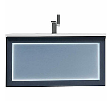 Тумба с раковиной Orans BC-9013-800 80 9013800 подвесная Matt Deep Ocean