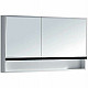 Купить Зеркальный шкаф Orans BC-6019-1200R 120 601912RЗ Белый Черный в магазине сантехники Santeh-Crystal.ru
