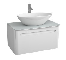 Тумба под раковину Owl 1975 Als 80 OW09.01.00 подвесная Белая