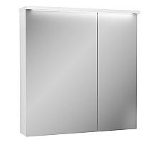 Зеркальный шкаф Owl 1975 Malaren 80 OW03.11.05 с подсветкой Белый