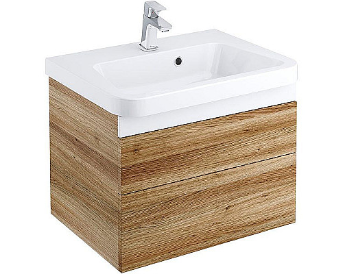 Приобрести Тумба под раковину Ravak SD 10° II 55 X000001285 подвесная Темный Орех в магазине сантехники Santeh-Crystal.ru