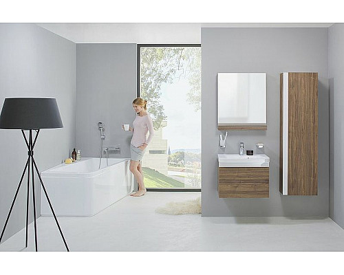 Приобрести Тумба под раковину Ravak SD 10° II 65 X000001288 подвесная Темный Орех в магазине сантехники Santeh-Crystal.ru