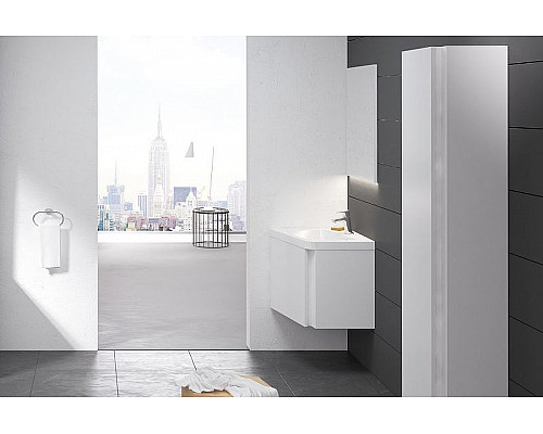 Приобрести Тумба под раковину Ravak SD 10° 65 R X000000748 подвесная Белая в магазине сантехники Santeh-Crystal.ru