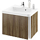 Заказать Тумба под раковину Ravak SD 10° 65 L X000000747 подвесная Темный орех в магазине сантехники Santeh-Crystal.ru